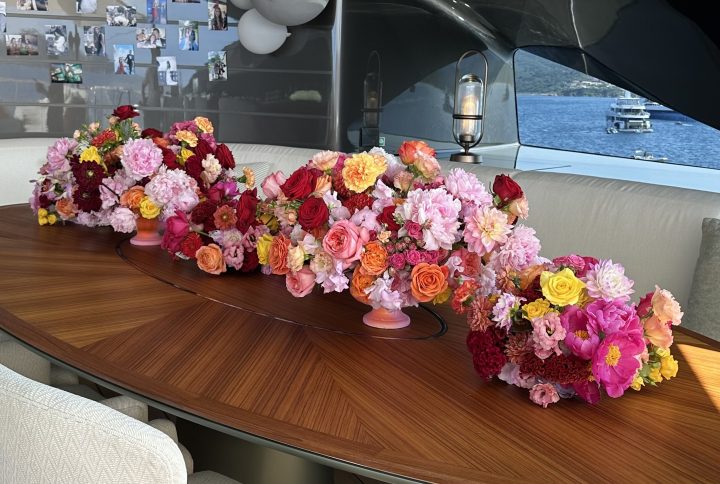 Luxury Floral Arrangements for Yachts